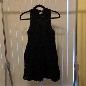 Open back, halter top style dress